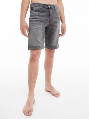 calvin klein denim shorts mens