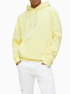 calvin klein yellow hoodie