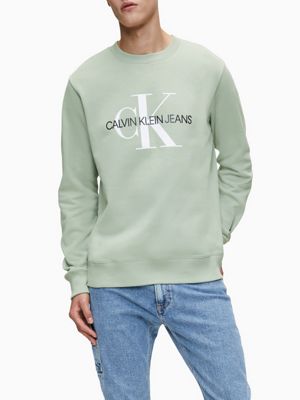 ck monogram logo sweatshirt