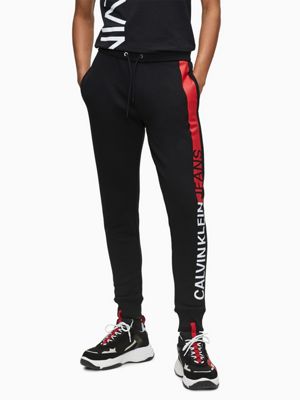 calvin klein logo joggers