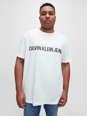 plus size calvin klein t shirt