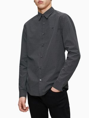 camiseta calvin klein hombre blanca