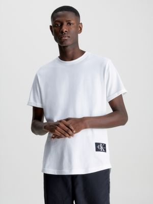 Buy Calvin Klein CK Badge Tee - Calvin Klein Jeans in Bright White