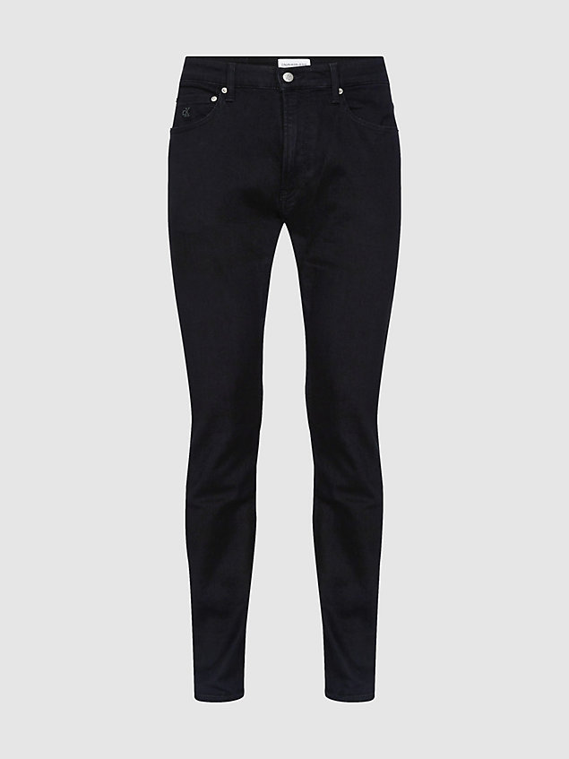 black slim jeans voor heren - calvin klein jeans