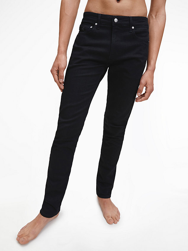 jeans slim black de hombre calvin klein jeans