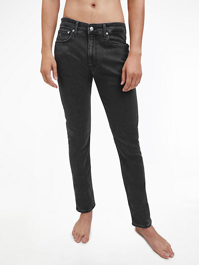 grey skinny jeans voor heren - calvin klein jeans