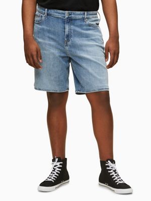 plus size jeans shorts