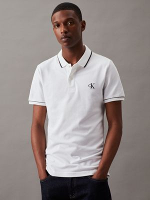 Camisa tipo polo slim Calvin Klein J30J315603YAF