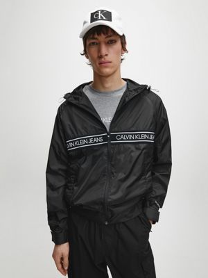 mens calvin klein windbreaker