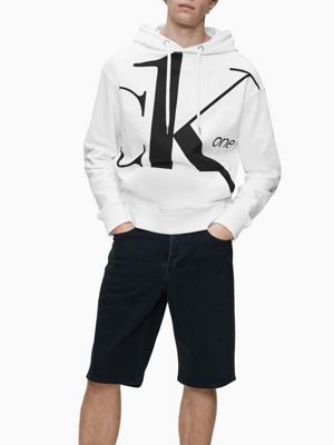 calvin klein hoodie and shorts