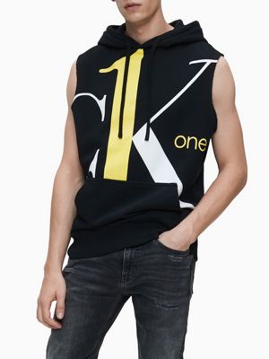 calvin klein sleeveless hoodie