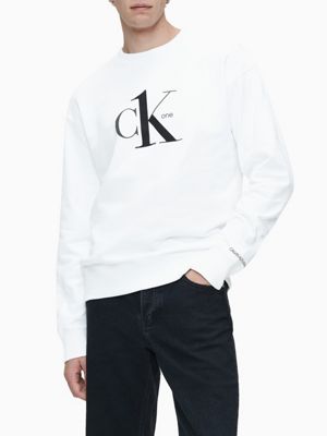 calvin klein college sweater