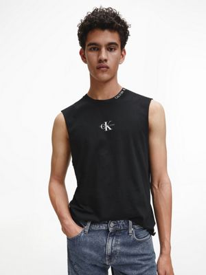 calvin klein logo tank top