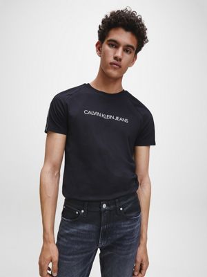 calvin klein slim logo t shirt