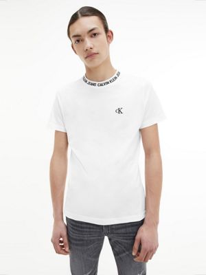 beige calvin klein t shirt