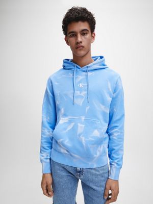 calvin klein hoodie blue