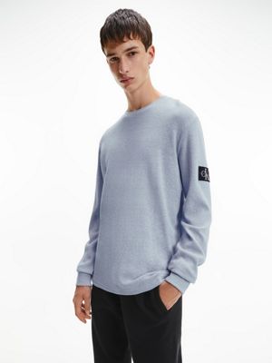 Slim Long Sleeve Badge T-shirt Calvin Klein® | J30J3166100GY