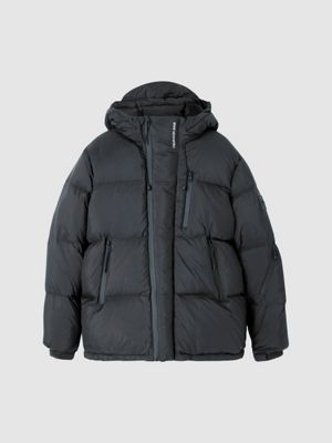 hooded down jacket calvin klein jeans