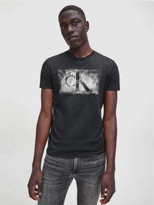 calvin klein slim logo t shirt