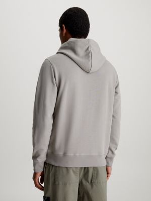 Cotton Blend Fleece Hoodie Calvin Klein®