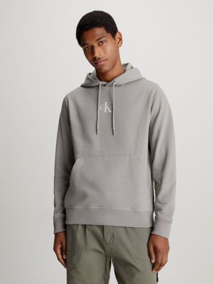 Cotton Blend Fleece Hoodie Calvin Klein® | J30J317049PBU