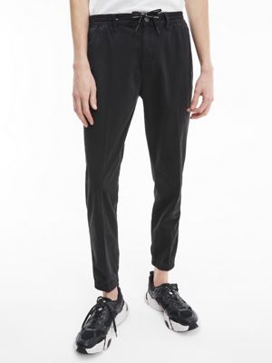 calvin klein modern cotton stretch cuffed joggers