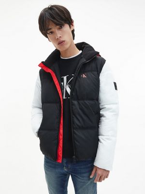 calvin klein men's puffer