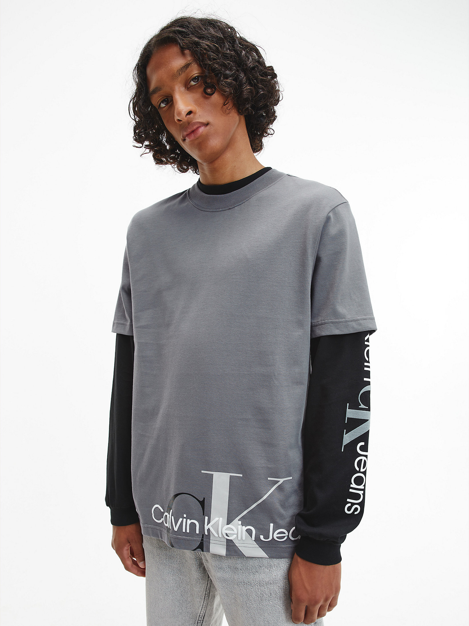 Relaxed Monogram T-shirt Calvin Klein® | J30J319719PTP