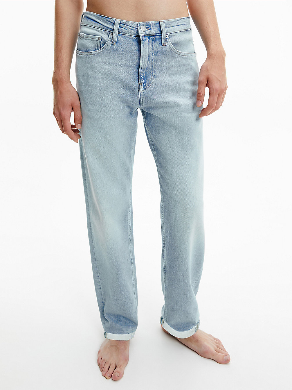 DENIM LIGHT Straight Jeans undefined men Calvin Klein
