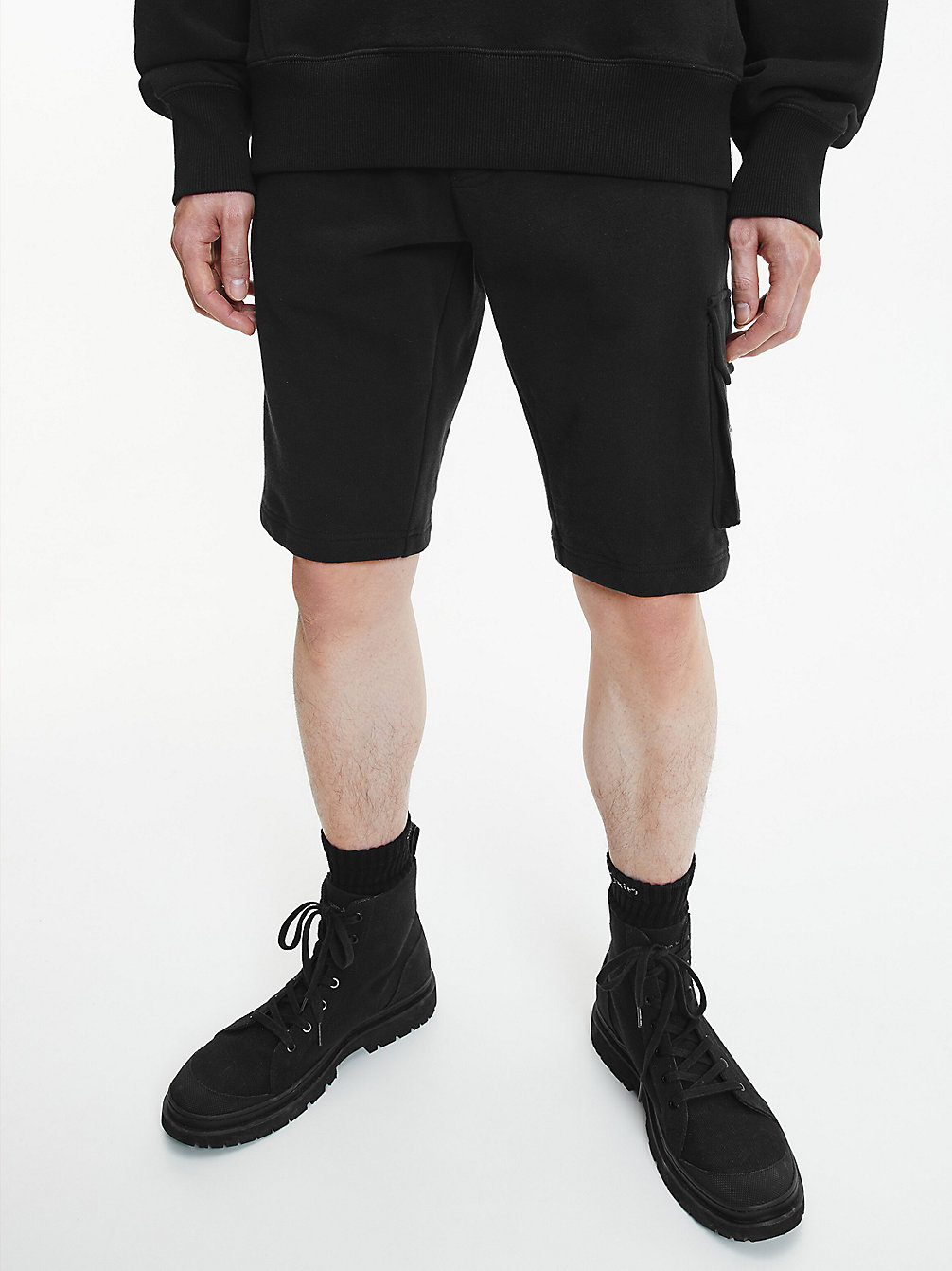 CK BLACK Cargo Jogger Shorts undefined men Calvin Klein