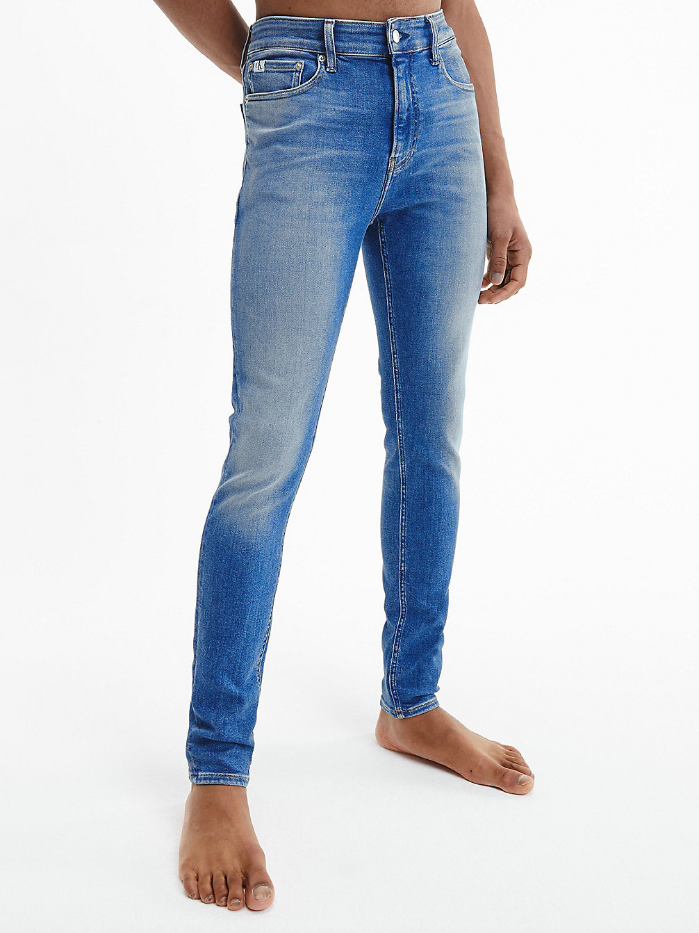 DENIM MEDIUM Super Skinny Jeans undefined men Calvin Klein