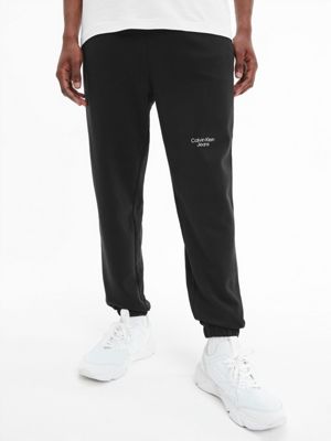 calvin klein joggers mens black