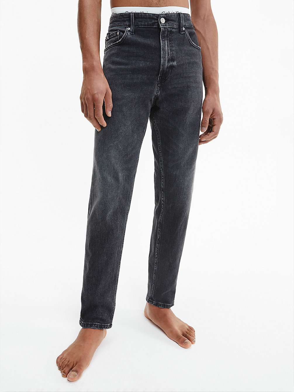 DENIM BLACK > Tapered Jeans > undefined heren - Calvin Klein