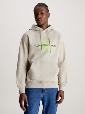Cotton-blend fleece hoodie