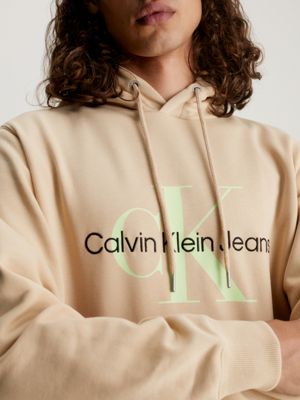 Cotton Blend Fleece Hoodie Calvin Klein®