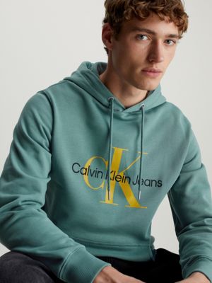 Blue calvin klein clearance hoodie