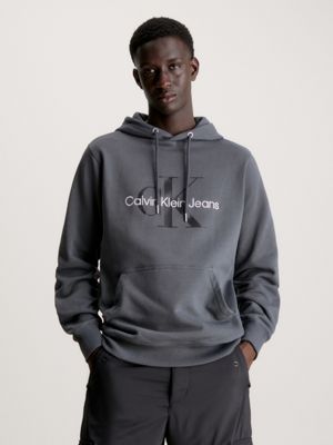 Calvin klein clearance jeans grey hoodie