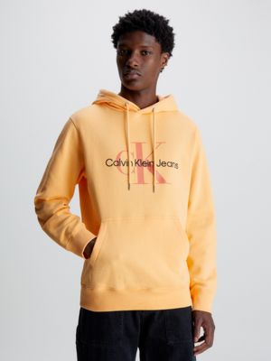 Calvin klein hot sale hoodie orange