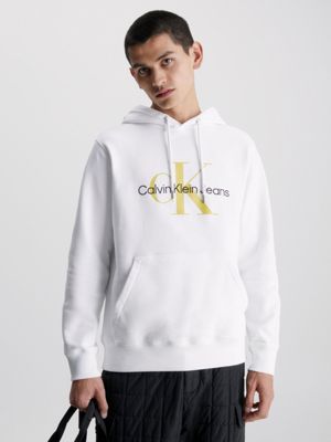 Witte calvin 2025 klein hoodie