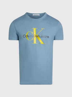 Schmales Logo-T-Shirt aus Bio-Baumwolle Calvin Klein®