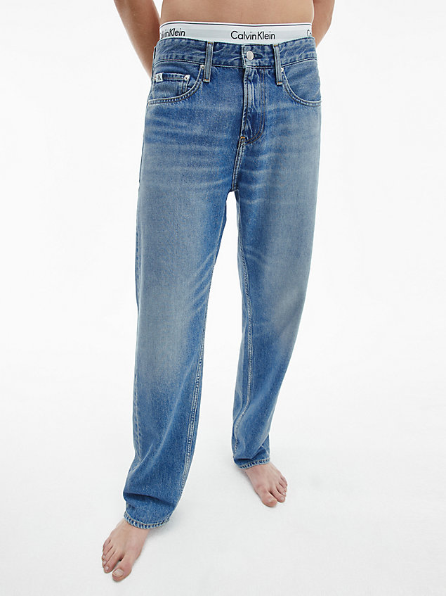 denim straight jeans für herren - calvin klein jeans