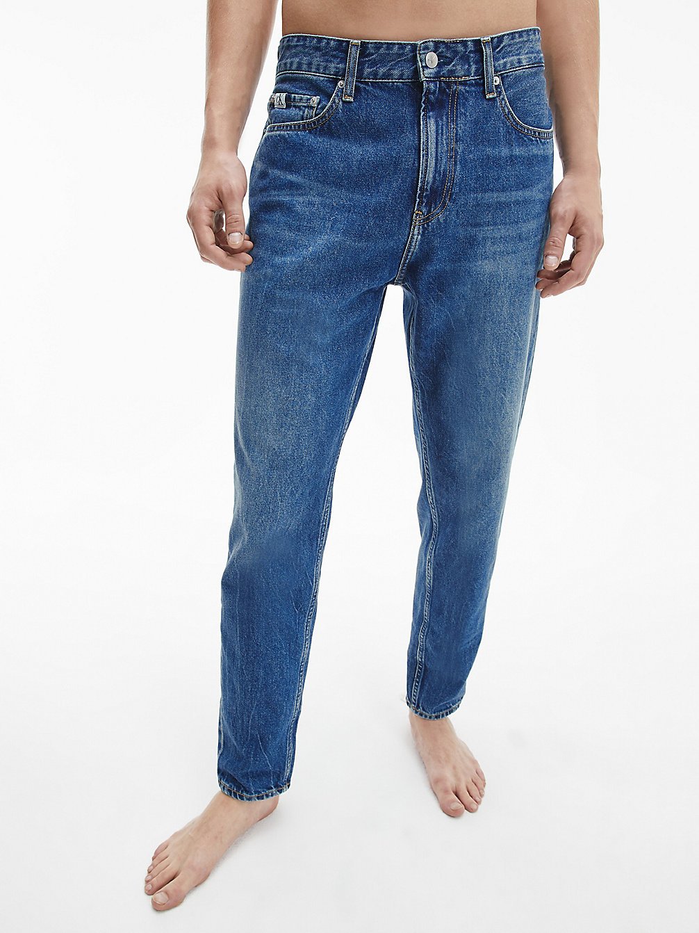 DENIM DARK Tapered Jeans undefined heren Calvin Klein