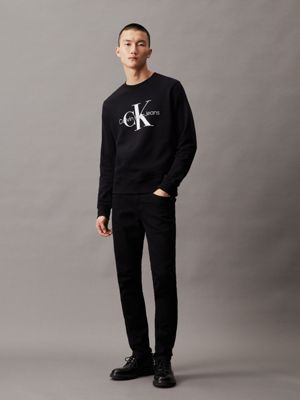 Calvin klein monogram sweatshirt sale