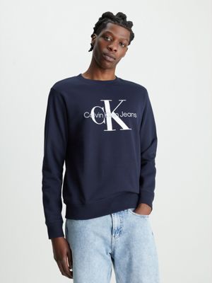 Calvin klein monogram sweatshirt new arrivals