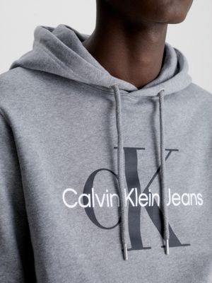 Buy Calvin Klein Grey Golf Planet Monogram Hoodie from the Next UK