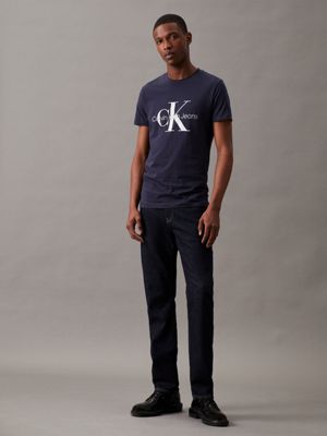Schmales Monogramm-T-Shirt | Calvin Klein® J30J320935CHW