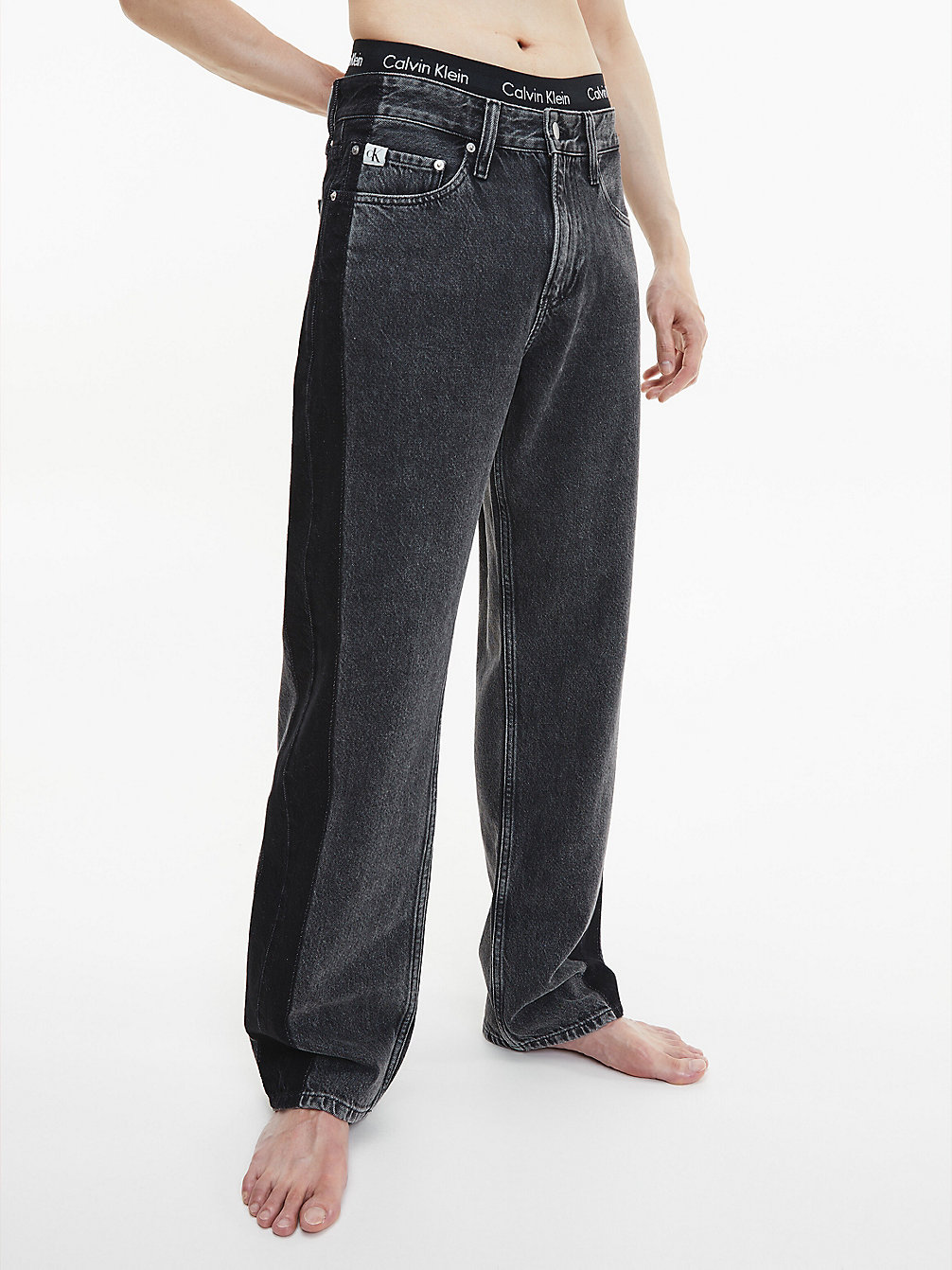 DENIM GREY 90's Straight Jeans undefined heren Calvin Klein