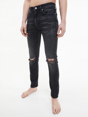 Black tone jeans for sales mens