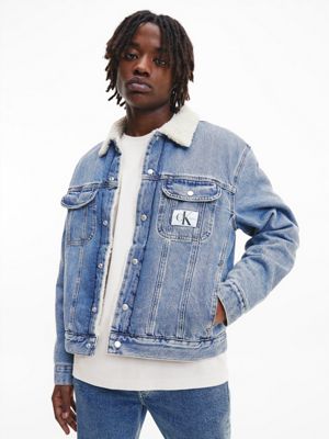 Men's Denim Jackets Oversized Denim Jackets Calvin Klein®