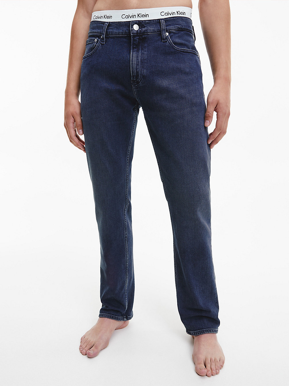 DENIM DARK Straight Jeans undefined men Calvin Klein